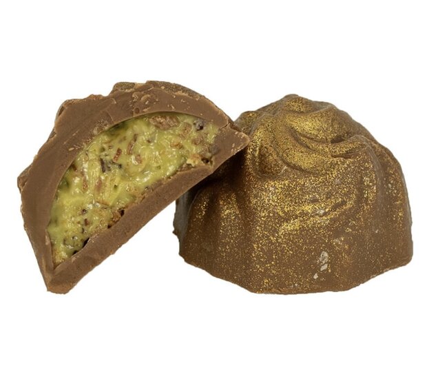 Dubai pistache Bonbons 9 Stuks GOLD EDITION